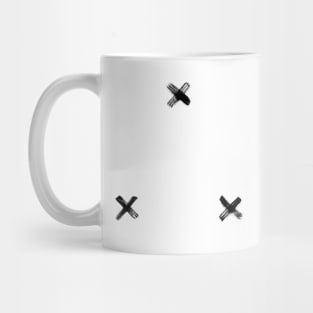 Polkadot Crosses - Open Mug